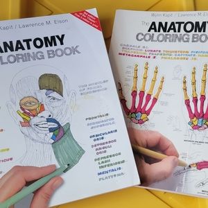 Anatomy coloring books